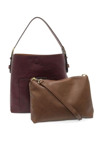 Image of Joy Susan Womens Faux Leather: Hobo 2-in-1 Handbag