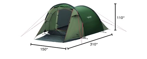 Carpa Easy Camp Spirit 200 para 2 personas verde miniatura 7