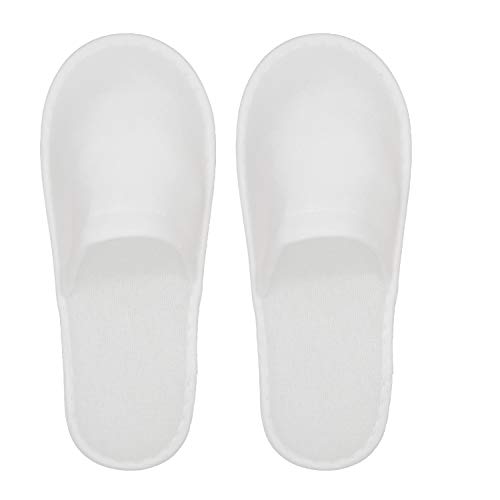 SPA Slippers Hotel Guest Travel Slipper 6 pairs Disposable 11 inch length suitable Man and Woman