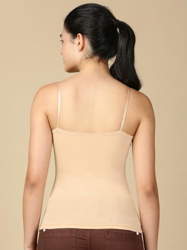 Image of Lux Cozi Premium Cotton Regular Fit Camisole for Women - Pack of 3