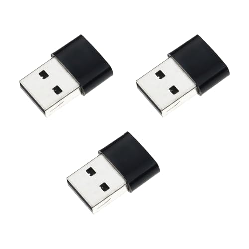 tiyiyok 3 St&uuml;ck Adapter USB C auf USB A, Adapter Typ C auf USB, Universal f&uuml;r Laptops, PCs, Handys, Tablets, Konsolen und elektronische Ger&auml;te