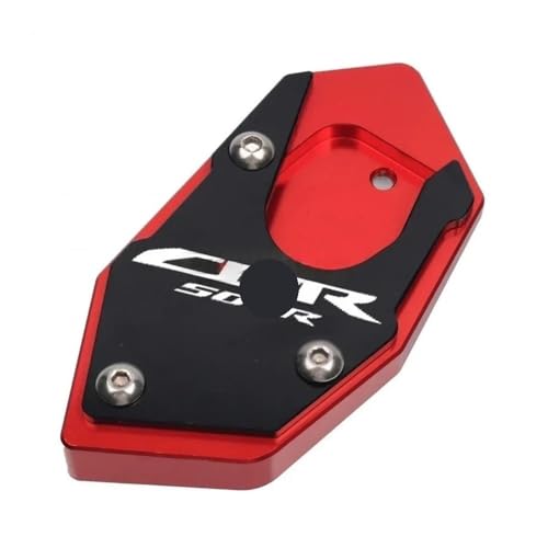 Prolongateur béquille moto pour CBR500R : extension latérale CNC et plaque d'agrandissement support