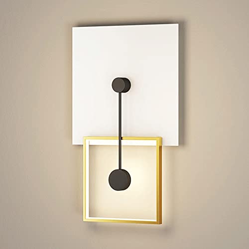 Applique murale moderne 9W LED design géométrique éclairage couloir