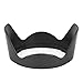 Camera Hood,HB-25 ABS Mount Lens Hood Replacement for AFS VR ED 24-120mm F/3.5-5.6 Lens,Effectively Avoid Unwanted Light and