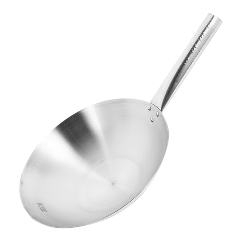 Wok de Acero Inoxidable con Mango Ergonómico VICASKY miniatura 1