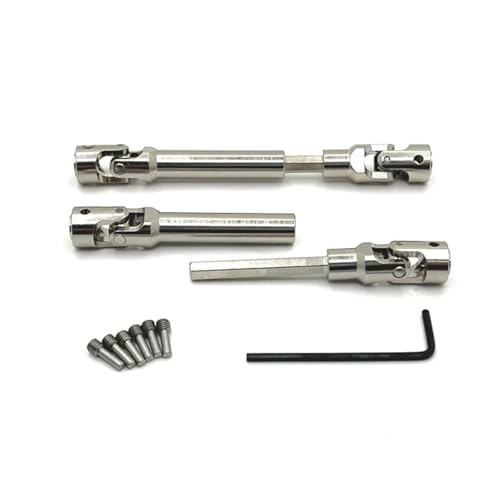 Pièces voiture RC Huangbo R1001 R1002 R1003 arbres transmission avant arrière métal 1/10
