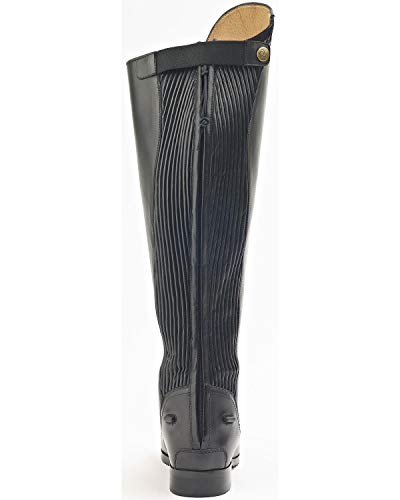 Ovation Women's Durable Stylish Equestrian Horse Riding Tall Extra Wide Calf Leather Flex Plus Field Boot, Short, 83