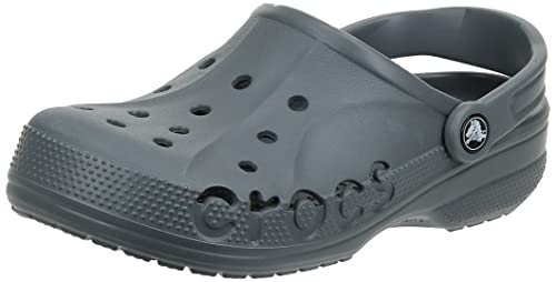 Image of Crocs Unisex-Adult Baya Clog, Slate Grey, 11 Women /10 Men