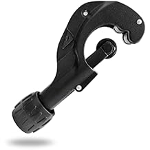 ICOOL Tubing Cutter 1/8 to 1-3/8 Inch 3-35mm Matte Surface with Extra Blade and Reamer for Copper, Brass, Aluminum, Mild Steel Pipes, PVC, Thin Stainless Steel Tube