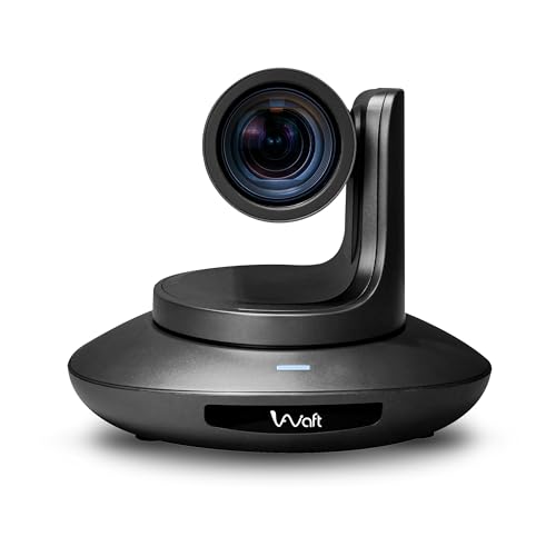 Image of AIWaft 4K PTZ Camera Pro Lens 12X Optical Zoom, 70.28 Wide-Angle, IMX415 1 /2.8 inch CMOS Sensor, Ultra HD 4K@30fps, Multiple connectivity Support, Live Streaming & Online Teaching, Meetings