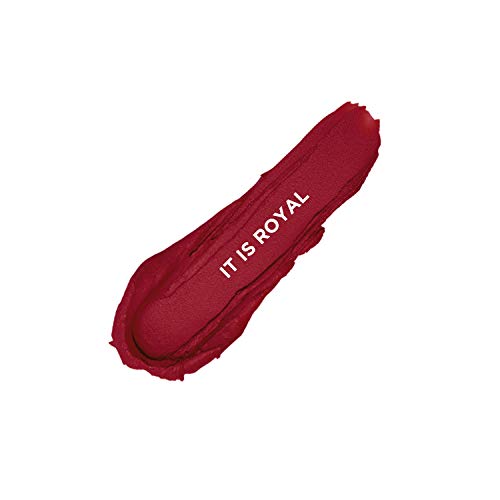 Image of REVLON Super Lustrous Matte Lipstick, 80% Conditioning Ingredients, intance color, Waterproof, Long-Lasting, 100% Vegan Lipstick, It Is Royal (033), 4.25 gm (Pack of 2)