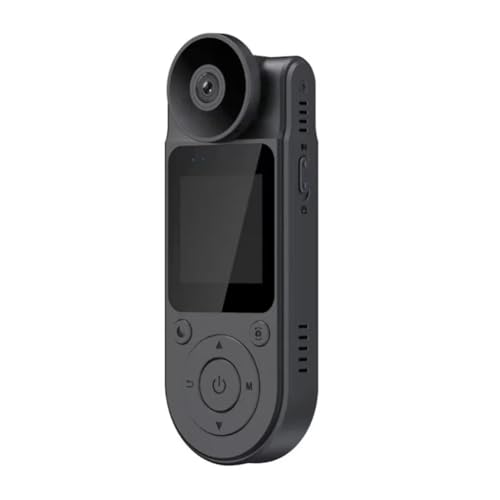Bodycam 180° avec vision nocturne et enregistreur de sport extérieur HD 1080P