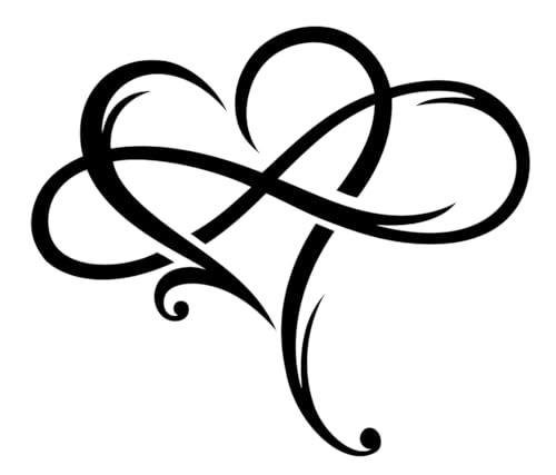 Tattoo Design 6 Sheets Temporary Tattoos for Women Adults Big Hea...