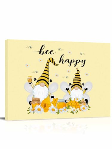 Farmhouse Gnome Honey Bee miniatura 1