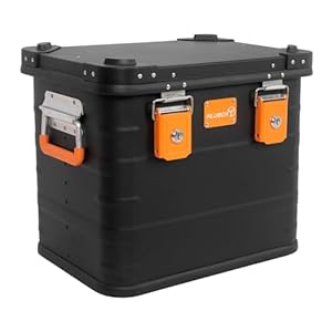 Alubox Premium Alukiste 31 Liter Schwarz
