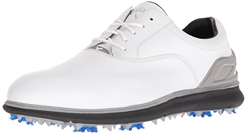 Callaway Men's LaGrange Golf Shoe, White/Black, 10.5 M US