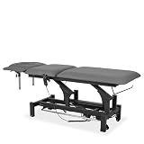 HABYS Fortis 5 Ergo | Elektrische Behandlungsliege Therapieliege Massageliege Massagebank Kosmetikliege | Höhenverstellbare 5-Segmente | 192 x 68 cm
