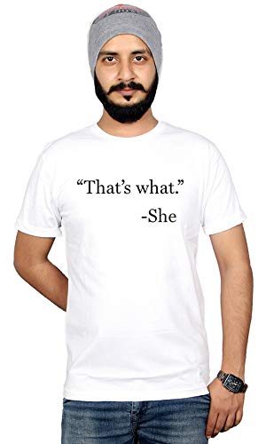 Image of Workshop Graphic Printed T-Shirt for Men & Women | Funny Quote That's What She Said | Web Series Netflix Tshirts Humour The Office tees