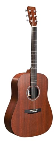 Martin D-X1E Mahogany Acoustic-electric Guitar - Figured Mahogany