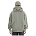 HUBGFEQ 2025 Autumn Winter Men's Women's Casual Sportswear with Hooded Mask Design Sporty Plus Size Hoodie-Army Green-L