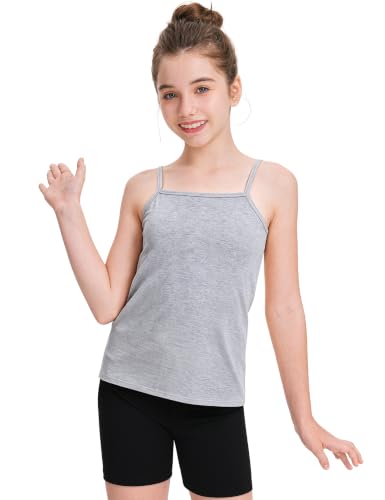 Image of BOOPH Girls Camisole Undershirts Kids Cotton Tank Tops Training Bra