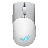 ASUS ゲーミングマウス ワイヤレス ROG Keris Wireless Aimpoint (36,000dpi / トライモード接続/交換可能なスイッチ / 119時間の連続駆動 / PBTボタン/国内正規品) ホワイト