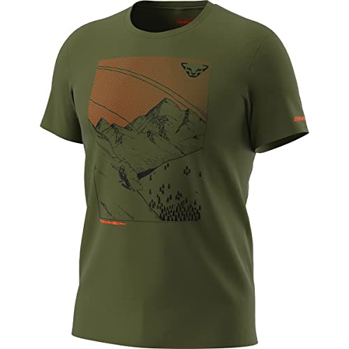 T-shirt Dynafit Homme – Bleu – Taille M – 100% Coton – Sport Outdoor