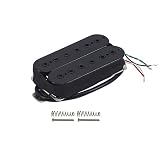 humbucker pickup dimensions Se adapta para la mayoría de doble Humbucker guitarra humbucker para sustitución de piezas, el Humbucker son la mejor para la salida de alta y claridad