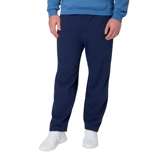 Hanes Mens EcoSmart Best Sweatpants, Athletic Lounge Pants with Cinched Cuffs, 1 Or 2 Pack