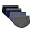 Mid Rise - Side Fly - Black/Navy/Grey/Dark Grey - Pack 4