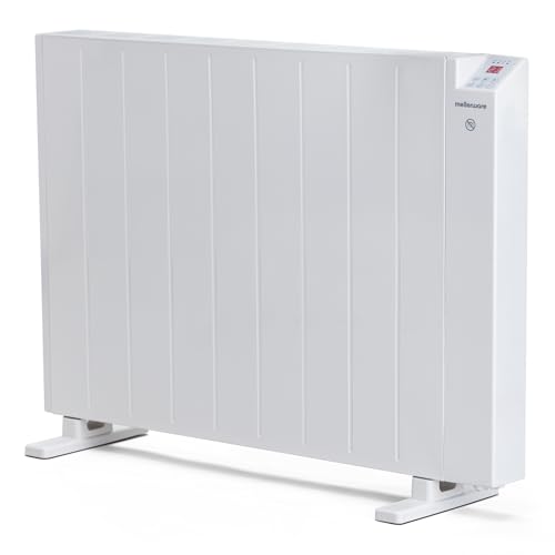 Mellerware - Emisor Térmico Bajo Consumo Comfy! 2000W WIFI | Programable 3 Modos +Temp. Ajustable + Función Ventana Abierta | Temporizador | Radiador Eléctrico 30m2 | Google Home Alexa |Large