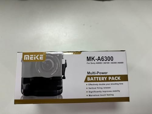 Meike MK-A6300 grip alimentation Sony A6300 A6000 - 3