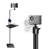 Projection stable : ce support de projecteur est fabriqué en acier au carbone robuste et dispose d'une base carrée avec coussinets antidérapants. Il supporte en toute sécurité jusqu'à 5 kg et offre une excellente stabilité. Les coussinets de protection sont entièrement recouverts de mousse pour éviter les rayures sur les sols