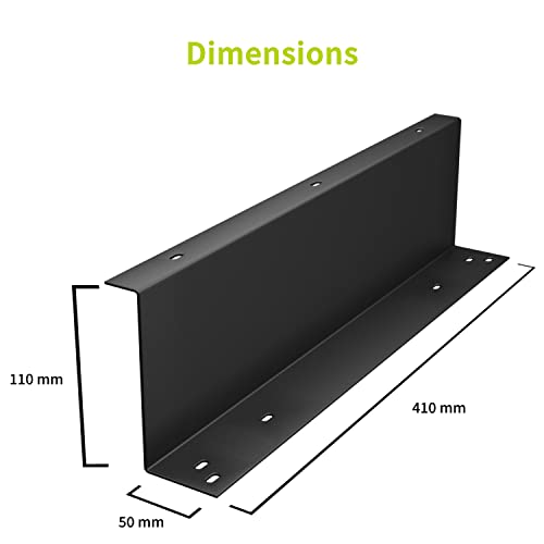 Tiroir-caisse support en acier robuste ACROPAQ fixation invisible sous table - 6