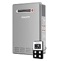 FOGATTI Propane Tankless Water Heater - Outdoor Installation Up to 8.1 GPM, Gray Instant Hot Water Heater - Instagas Comfort 180S Series