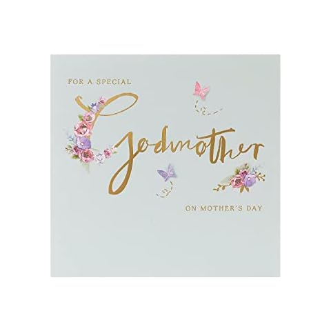 UK Greetings Mother's Day Card for Godmother Cover