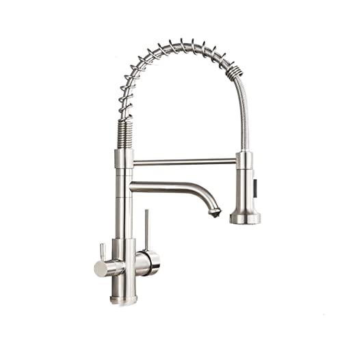 Robinet de cuisine eau potable chaude froide mitigeur évier purification