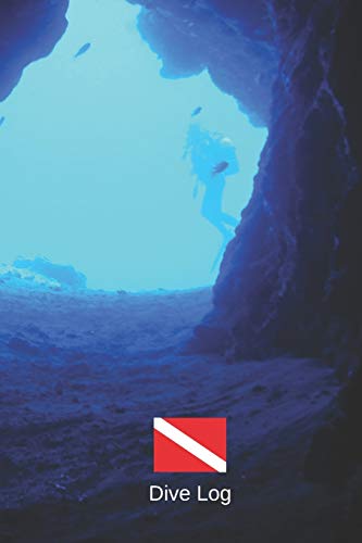 DIVE LOG: LIBRO DE INMERSIONES | CUADERNO DE REGISTRO DETALLADO PARA BUCEADORES | HASTA 120 INMERSIONES | SUBMARINISMO. BUCEO. DISEÑO CUEVA.