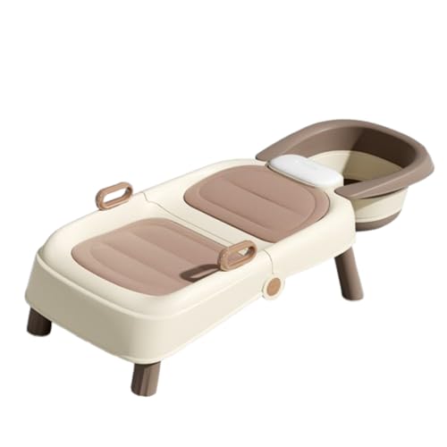 Sdvieuk シャンプーチェア シャンプー洗髪器 折りたたみシャンプーチェア 子供用洗髪椅子 妊婦シャンプー椅子 折り畳み式 省スペース 調節可能 安全 滑り止め 耐荷重80kg 男の子 女の子に適用 介護者用/妊娠/入院/高齢者/子供 ベビー用品 家庭