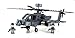 Battle Brick Collectible Custom US Army Attack Helicopter Custom Set