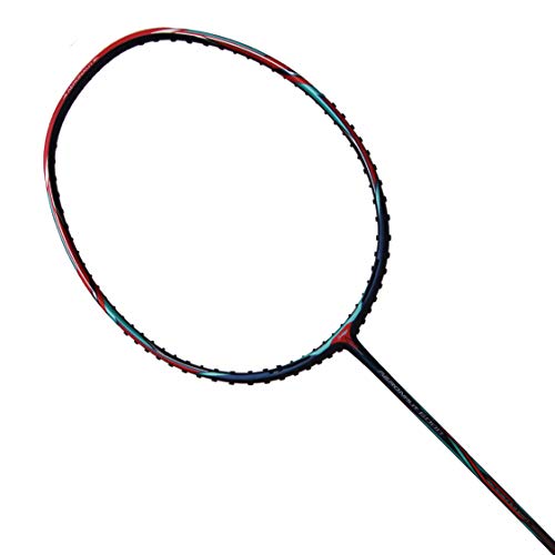 Image of Li-Ning Aeronaut 6000 Badminton Racket Carbon-Fiber, Unstrung (Navy /Red)