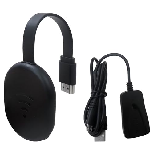 Wireless HDMI Display Dongle Adapter, Video Mirroring Dongle Receiver Support for Mac iOS Android Casting/Mirroring to TV/Projector/Monitor, TV Adapter for YouTube,