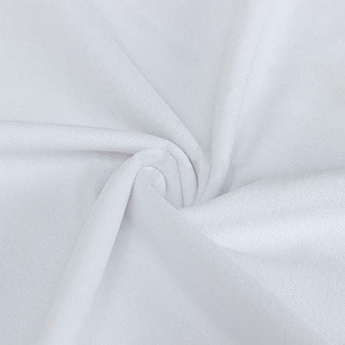 Flushbay Speaker Grill Cloth Black Speaker Fabric Protective Dustproof Mesh Cloth Stereo Fabric For Audio Amplifier Speaker Repair 50X160Cm/19.7’’X63’’ (White) #TOP1