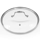 COOKWARE STOCKPOT LID: The lid's see-through tempered glass is composed of high-quality stainless steel, assuring durability and safety. The stockpot lid will look great in any kitchen and will be your constant cooking partner HEAT UP FAST AND QUICKL...