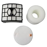 Vacuum Filter Replacement Kit for Shark DuoClean Speed Lift-away NV600 NV700 NV770 NV601 UV700, Replace Part Number XFF600 XHF600 (HEPA + Foam + Felt Filter)