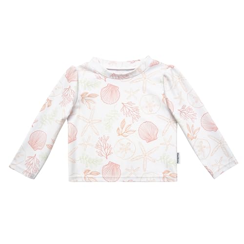 Gerber Girls' Baby Toddler Long Sleeved Rashguard Swim Bathing Suit Set2