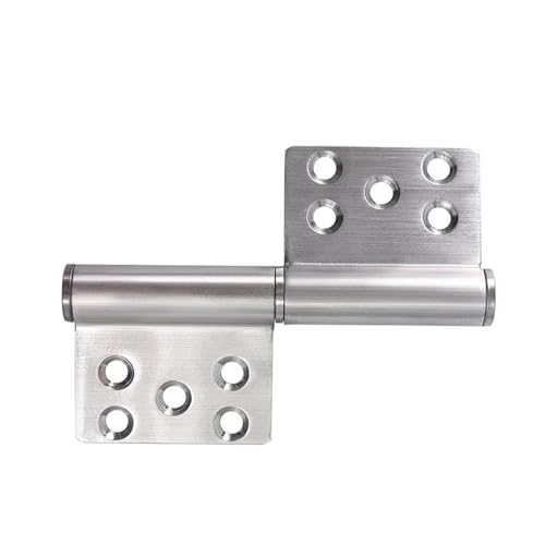 Charnière à double courbure en acier inoxydable pour porte technique droite - 4