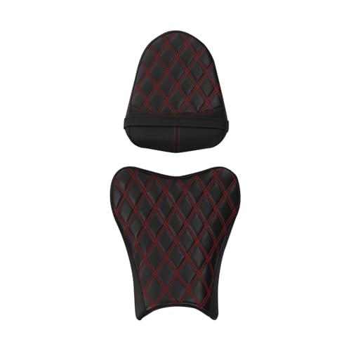 Selle passager arrière et avant noire rouge pour moto GSXR1000 2007 2008