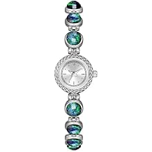 ADSBIAOYE Womens Watches Luxury Vintage Crystal Diamond Bracelet Watch Ladies Fashion Dress Quartz Wrist Watch Stainless Steel Waterproof Gift Watch