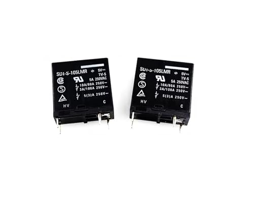 Relé SDTS105LMR 5VDC 10A con conmutación de 4 pines para un control de energía eficiente